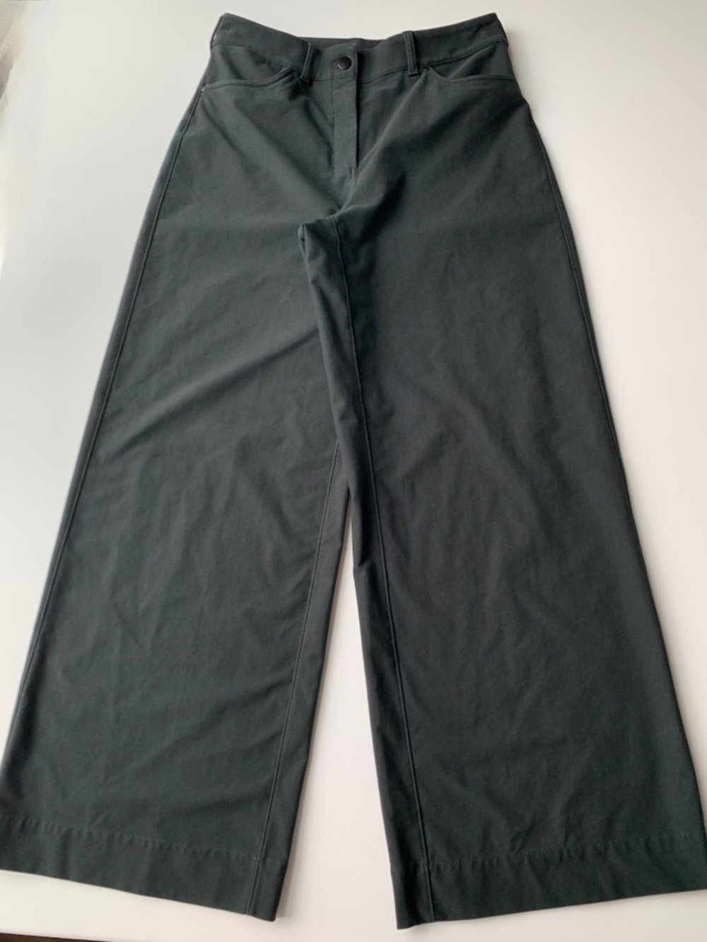 City Sleek 5 Pocket High-Rise Wide-Leg Pant Light Utilitech Women's size 29 - Picture 6 of 14
